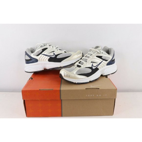 NOS Vintage Nike Air Stasis Jogging Running Dad Shoes Sneakers Pearl main image 8